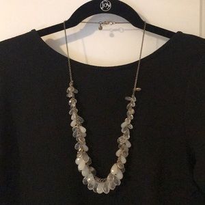 Ann Taylor LOFT Statement Crystal Necklace